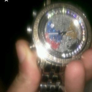 JoJo floating 3ct diamond watch
